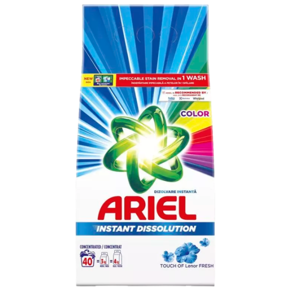 Detergent Ariel Tol Fresh 3 kg  Număr spălări: 40 photo 1