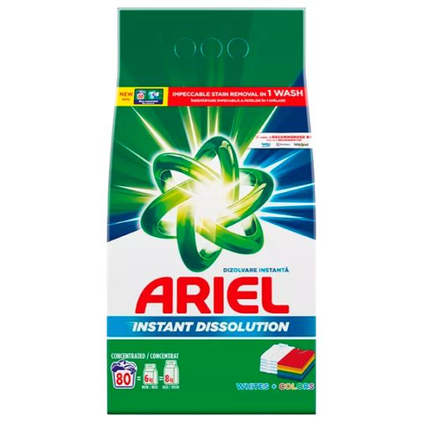 Detergent Ariel Tol Fresh 6 kg  Număr spălări: 80 photo 1 Detergent Ariel Tol Fresh 6 kg  Număr spălări: 80 photo 1