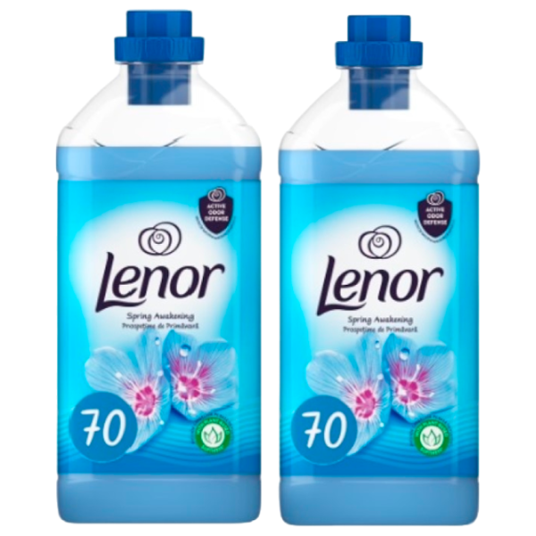 Кондиционер для белья Lenor Весенняя свежесть 1.75л Количество стирок: 70 photo 1 Кондиционер для белья Lenor Весенняя свежесть 1.75л Количество стирок: 70 photo 1