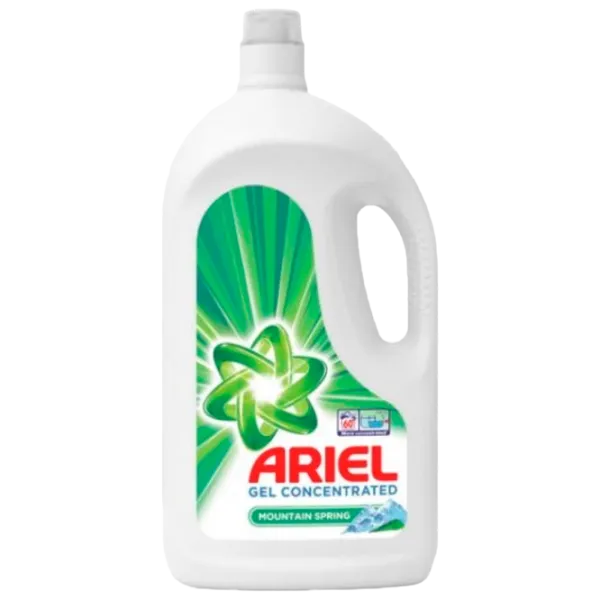 Гель для стирки Ariel Mount Spring 3 кг 3л Количество стирок: 60 photo 1