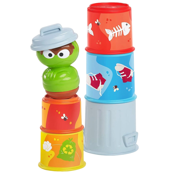 Joc educativ Bright Starts Oscar și jucăriile sale distractive 074451120785 0.3+/ Multicolor photo 1
