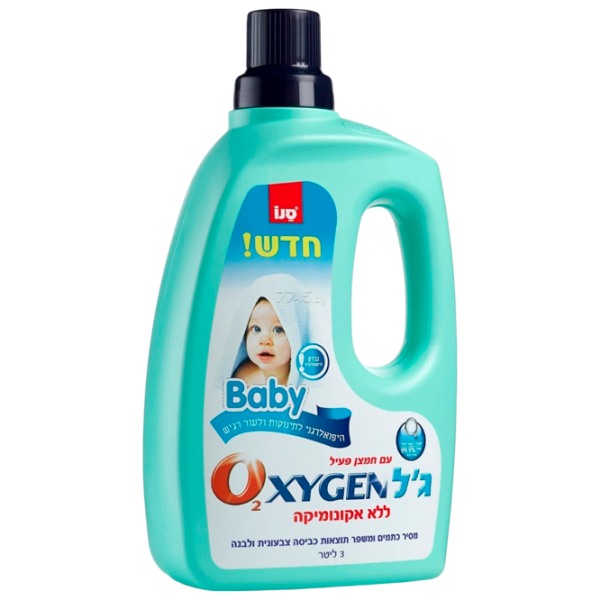 Eliminator de pete Sano Oxнgen Baby 3 kg 3l Număr spălări:  photo 1 Eliminator de pete Sano Oxнgen Baby 3 kg 3l Număr spălări:  photo 1