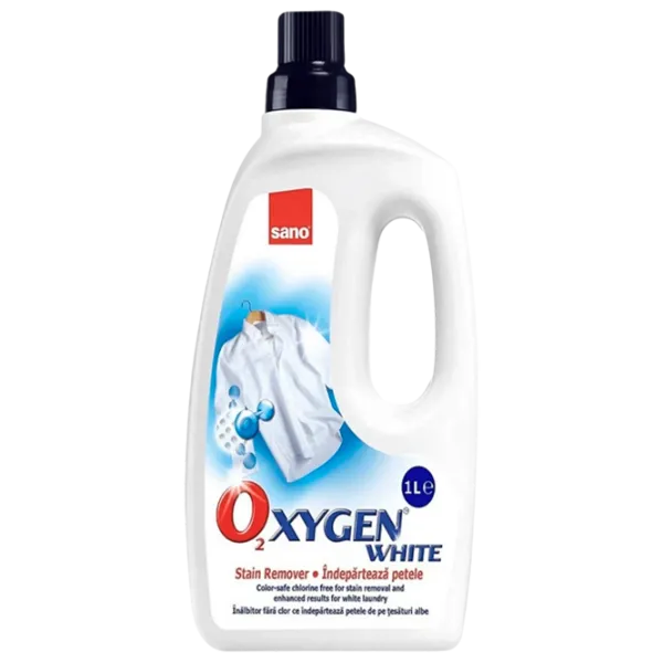Eliminator de pete Sano Oxygen White 1 kg 1l Număr spălări: photo 1