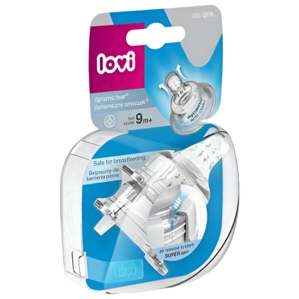 Tetină pentru biberon Lovi 18/ 752 Unisex/ Transparent photo 1