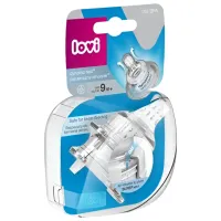 Tetină pentru biberon Lovi 18/ 752 Unisex/ Transparent