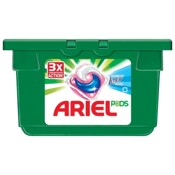 Detergent Ariel Pods Tol Fresh Gel 0.75 kg  Număr spălări: 28 photo 1 Detergent Ariel Pods Tol Fresh Gel 0.75 kg  Număr spălări: 28 photo 1