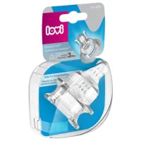 Tetină pentru biberon Lovi 18/ 754 Dynamic Variable Flow Unisex/ Transparent