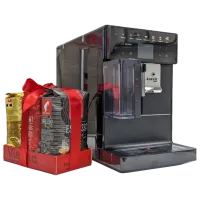 Кофемашина Kaffit A5 + Кофе в подарок Автоматическая/ 1.3 л/ Черный