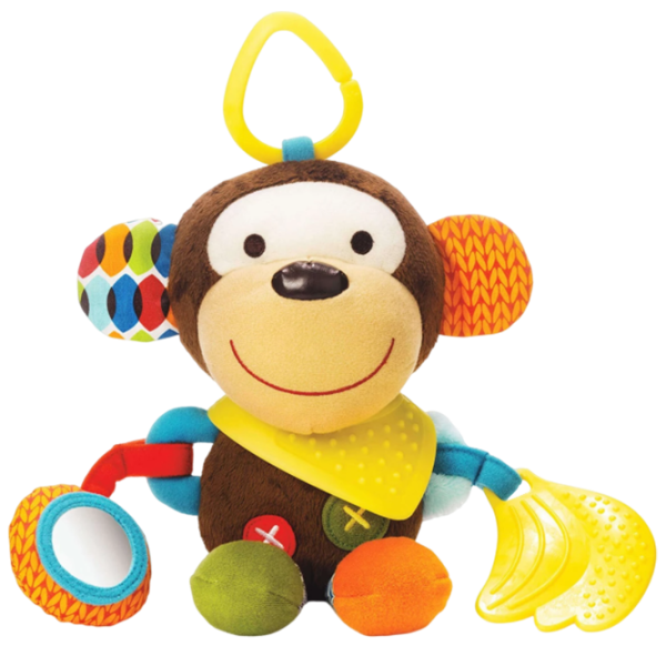 Jucărie moale Skip Hop Bandana Buddies 879674018075 0+/ Brown photo 1