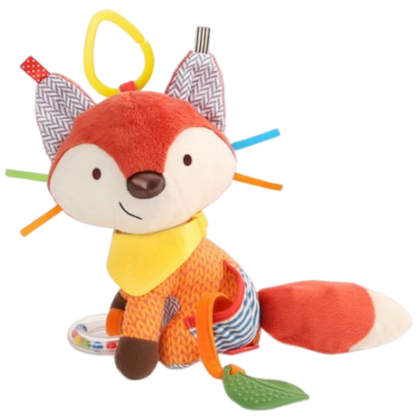Jucărie moale Skip Hop Bandana Buddies 879674020290 0+/ Orange photo 1