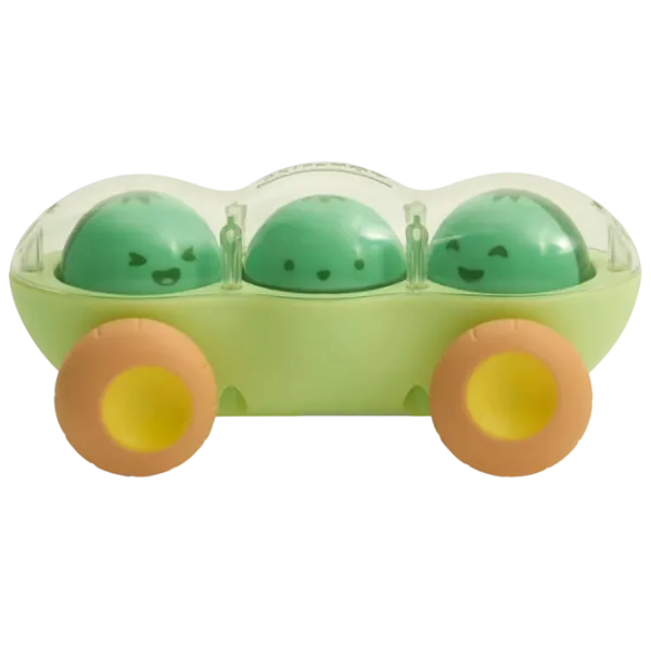 Jucărie cu roți Skip Hop Farmstand Mașinuța cu boabe de mazăre vesele 194133487644 0+/ Green photo 1 Jucărie cu roți Skip Hop Farmstand Mașinuța cu boabe de mazăre vesele 194133487644 0+/ Green photo 1