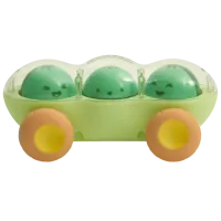 Игрушка на колесиках Skip Hop Farmstand Счастливая машина на горошине 194133487644 0+/ Зелёный