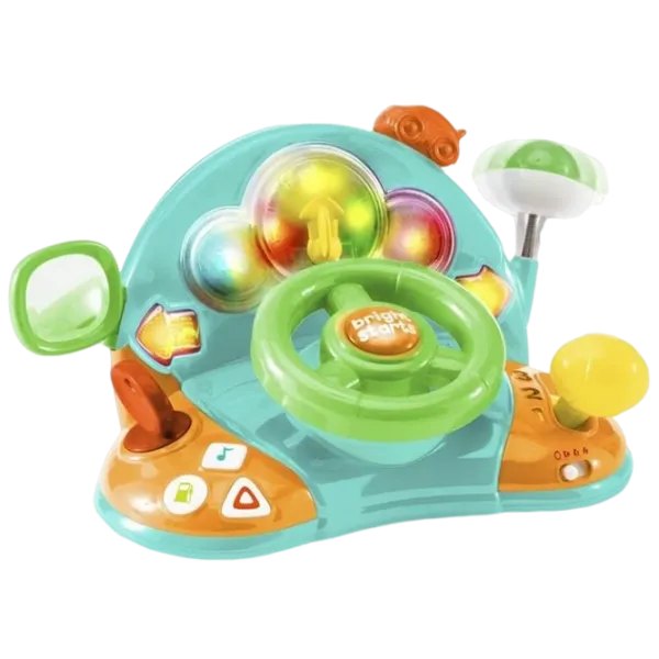 Jucărie interactivă Bright Starts Lights & Colors Driver™ 30074451521781 0.6+/ Turquoise photo 1