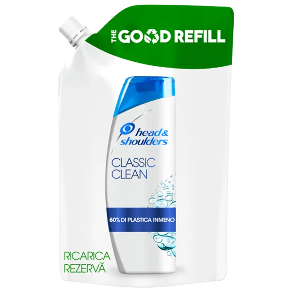 Șampon Head & Shoulders Classic Clean Refil 480 ml photo 1