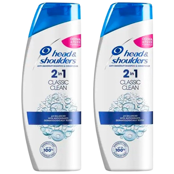 Șampon Head & Shoulders Set Classic Clean 2in1 400 ml photo 1 Șampon Head & Shoulders Set Classic Clean 2in1 400 ml photo 1