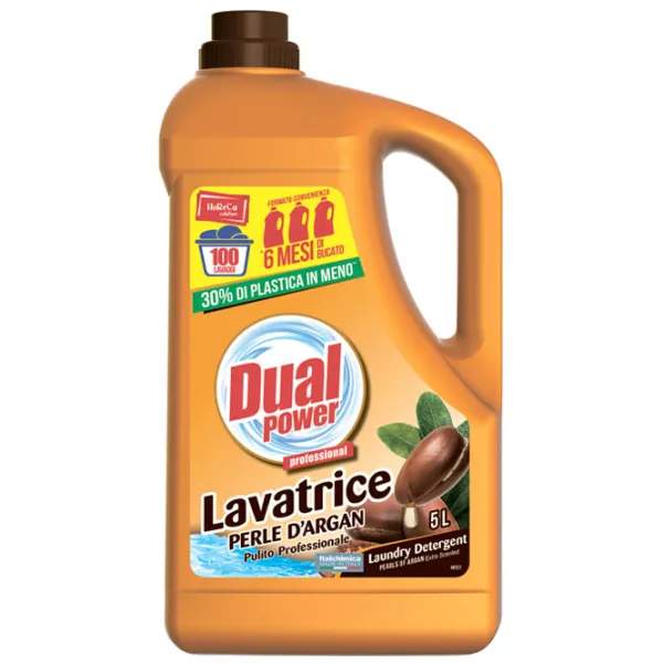 Гель для стирки Dual Power Perle de Argan 5 кг 5л Количество стирок: 100 photo 1 Гель для стирки Dual Power Perle de Argan 5 кг 5л Количество стирок: 100 photo 1