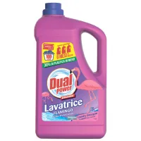 Gel de spălare Dual Power Flamingo 5 kg 5l Număr spălări: 100