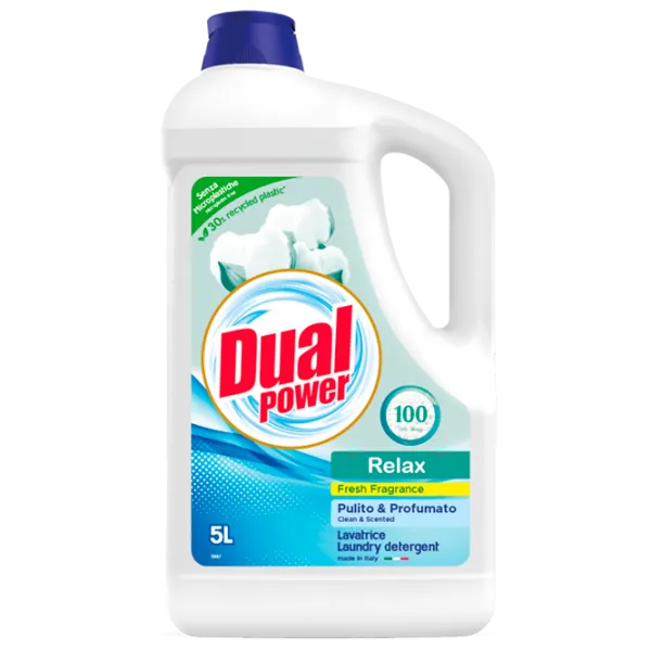 Gel de spălare Dual Power Relax 5 kg 5l Număr spălări: 100 photo 1