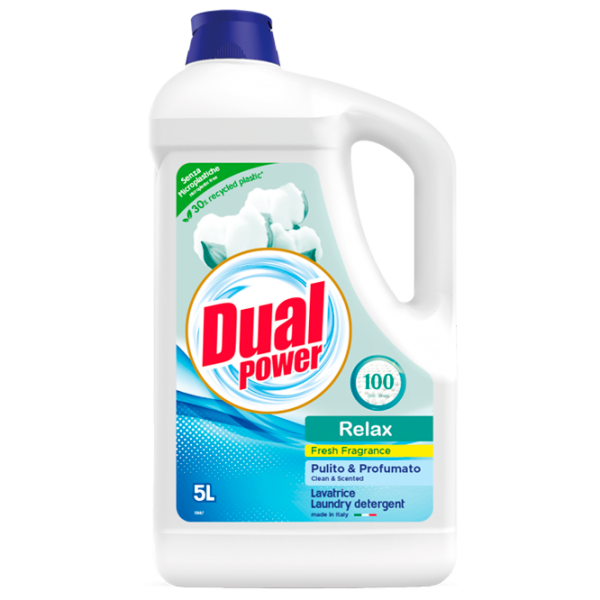 Gel de spălare Dual Power Relax 5 kg 5l Număr spălări: 100 photo 1