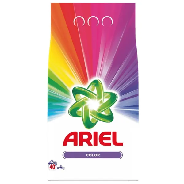 Моющее средство Ariel Color 4 кг  Количество стирок: 40 photo 1 Моющее средство Ariel Color 4 кг  Количество стирок: 40 photo 1