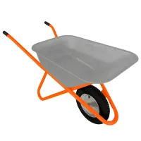 Тачка Классическая Kamoto WB 85 85 л/ Серебристый