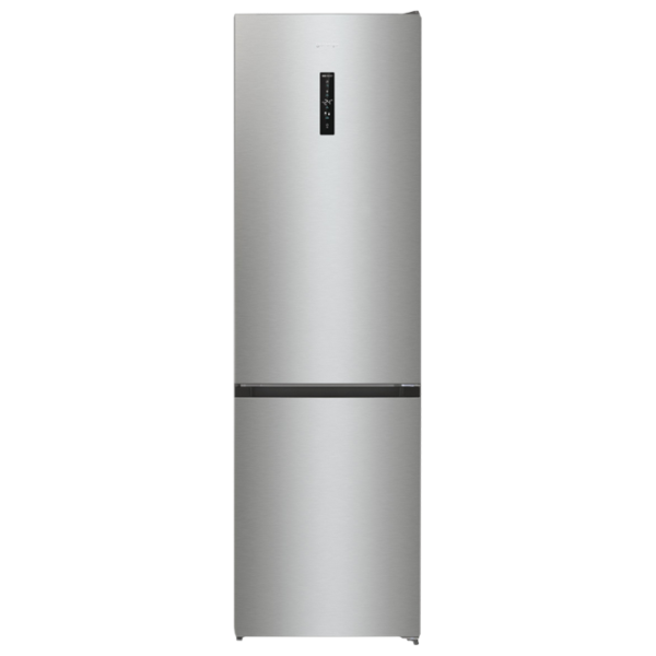 Frigider Gorenje NRK620DA2XL4 cu congelator jos 331 l / 200 cm / Inox photo 1