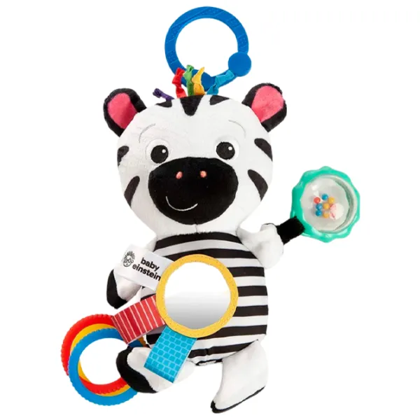 Мягкая игрушка Baby Einstein Ухмыляющаяся зебра 12793 0+/ Белый photo 1