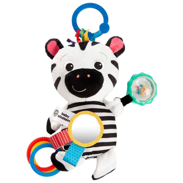 Мягкая игрушка Baby Einstein Ухмыляющаяся зебра 12793 0+/ Белый photo 1
