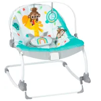 Balansor Bright Starts Wild Vibes 0 luni - 30 luni/ White