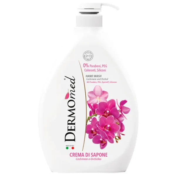 Săpun lichid Dermomed Cashmere Orchid 1 l photo 1 Săpun lichid Dermomed Cashmere Orchid 1 l photo 1