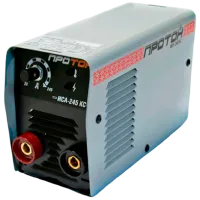 Сварочный аппарат Proton ИСА-245 КС 220 В ручная дуговая (MMA)/ Серый