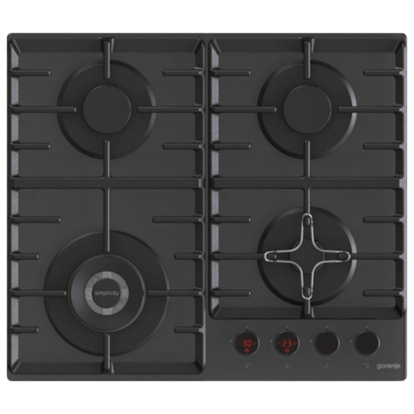 Газовая варочная панель Gorenje GKTW641SYB Закаленное стекло/ Черный photo 1