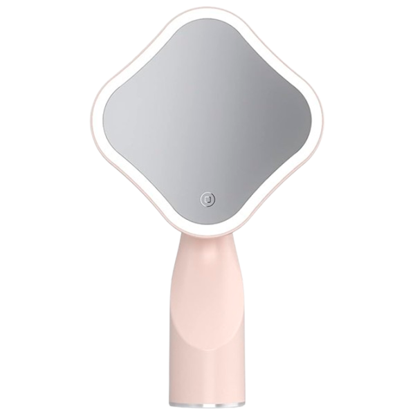 Зеркало для макияжа LED Mirror X300 Односторонняя/ Розовый photo 1