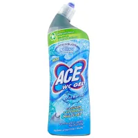 Средство для унитаза Ace WC Gel Glitter Marine Breeze 03102 для удаления накипи, мочевых отложений, бактерий и микробов