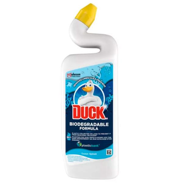 Средство для унитаза Duck Gel Marin 23058382 для удаления известкового налёта, пятен, для освежения photo 1