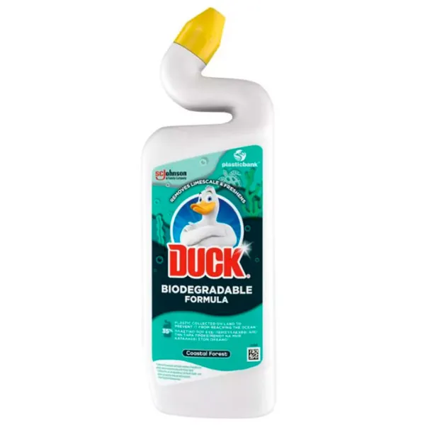 Soluție pentru toaletă Duck Gel Pine 23058383 pentru dezinfecție, pentru albire, pentru curățare photo 1