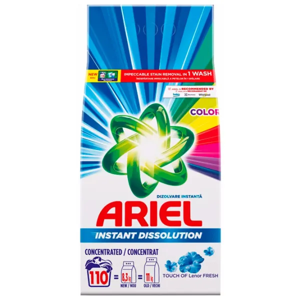 Detergent Ariel Tol Fresh 8.25 kg  Număr spălări: 110 photo 1