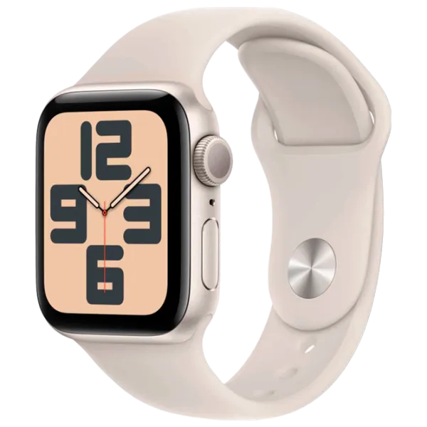 Умные часы Apple Watch SE 2023 1.57"/ 40 мм/ Starlight - Starlight Sport/ MR9U3QI/ A photo 1 Умные часы Apple Watch SE 2023 1.57"/ 40 мм/ Starlight - Starlight Sport/ MR9U3QI/ A photo 1