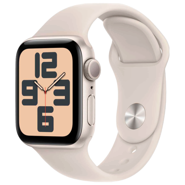 Умные часы Apple Watch SE 2023 1.57"/ 40 мм/ Starlight - Starlight Sport/ MR9U3QI/ A photo 1 Умные часы Apple Watch SE 2023 1.57"/ 40 мм/ Starlight - Starlight Sport/ MR9U3QI/ A photo 1