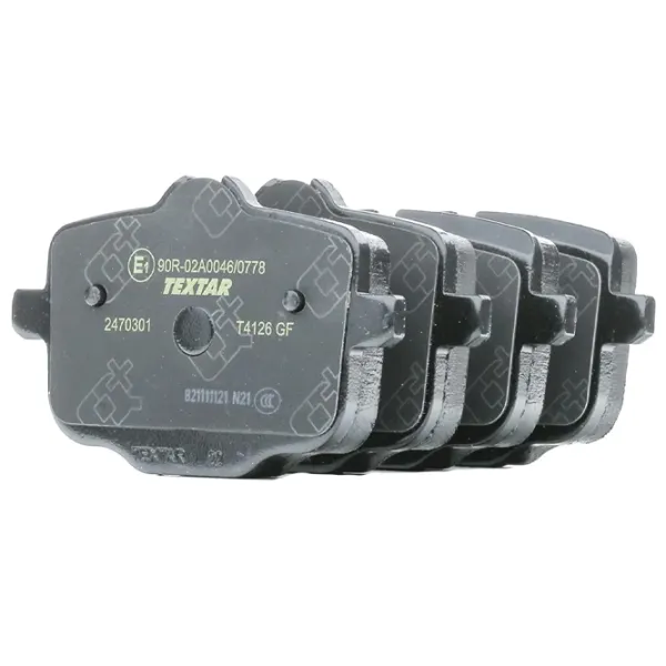 Тормозные колодки Textar 2470301 задние/ Дисковые photo 1 Тормозные колодки Textar 2470301 задние/ Дисковые photo 1