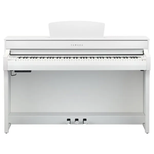 Цифровой пиан Yamaha CLP-735WH Акустический / 88 клавиш / Split / Белый photo 1