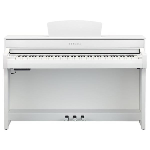 Цифровой пиан Yamaha CLP-735WH Акустический / 88 клавиш / Split / Белый photo 1