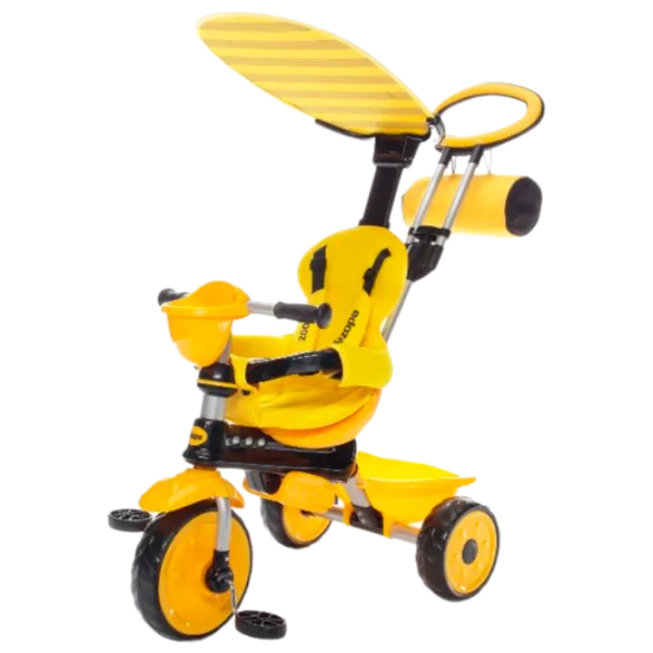 Triciclu Zopa ZooGo 22 kg/ Yellow photo 1