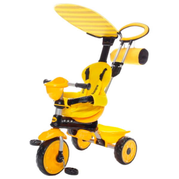 Triciclu Zopa ZooGo 22 kg/ Yellow photo 1