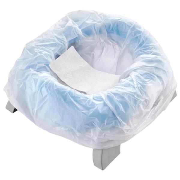 Набор резервных пакетов для горшка BabyJem Portable Seat 8681049215925 Унисекс/ Прозрачный photo 1
