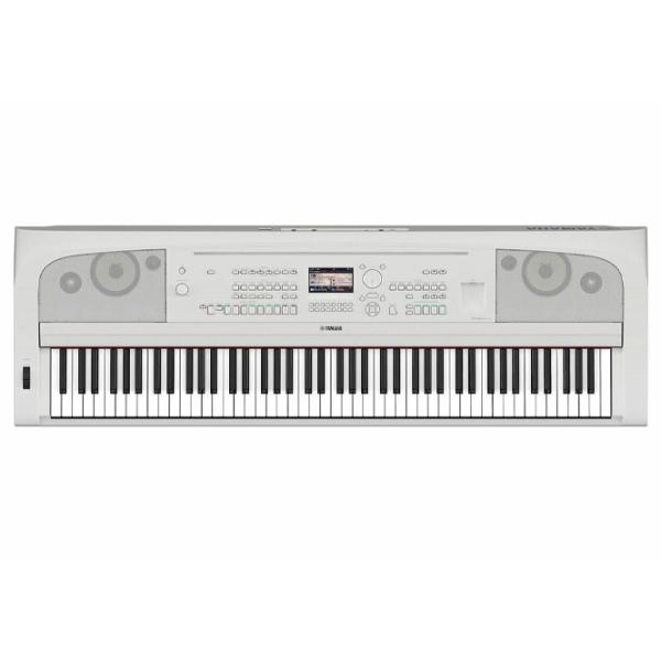 Pian electric Yamaha DGX-670WH Acustic / 88 clape / Split / White photo 1