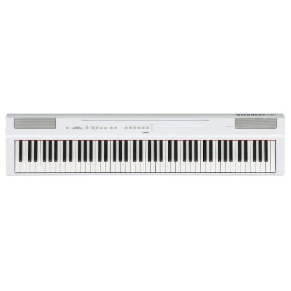 Цифровой пиан Yamaha P-125AWH Акустический / 88 клавиш / Split / Белый photo 1