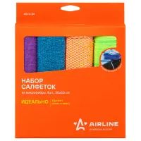 Салфетка Airline AIR-AB-V-06 Микрофибра/ кузов, стекло, салон
