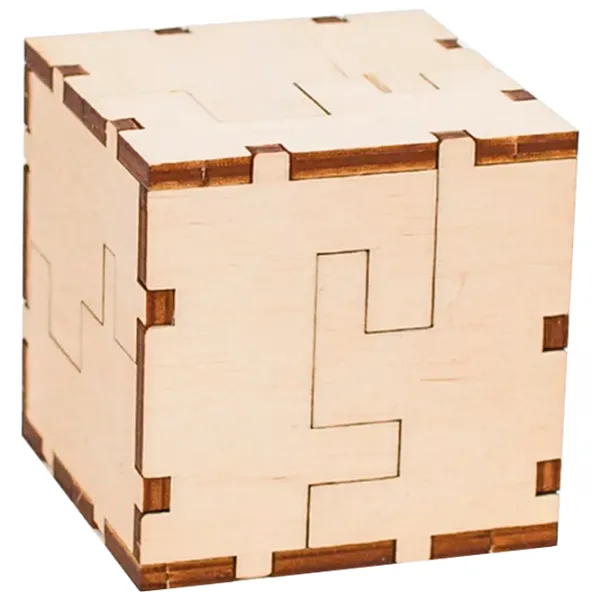 Пазл 3D Ewa Toys Cube 14+/ Количество деталей: 12 photo 1