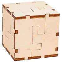 Puzzle 3D Ewa Toys Cube 14+/ Numărul de piese: 12